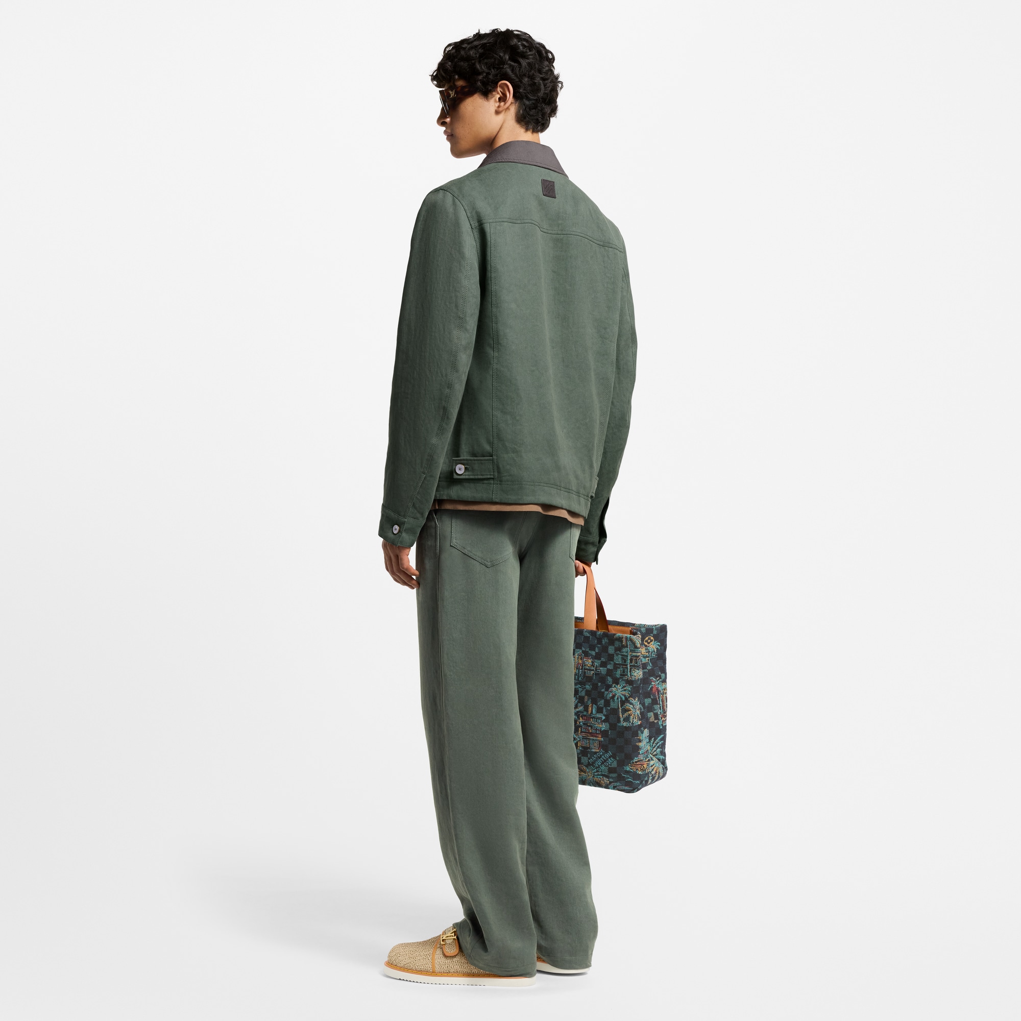 【ルイヴィトン】 ライトリネンワーカートラウザーズ Light Linen Workwear Pants - Men - Ready-to-Wear | LOUIS